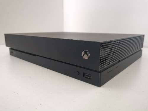 Xbox One X Console Bundle (Console + 4 Games and Controller Battery Pack)