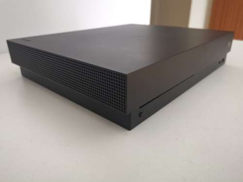 Xbox One X Console Bundle (Console + 4 Games and Controller Battery Pack)