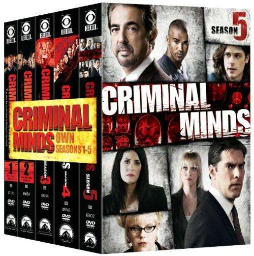 Criminal Minds Complete Series 1-5 DVD Boxset NEW!