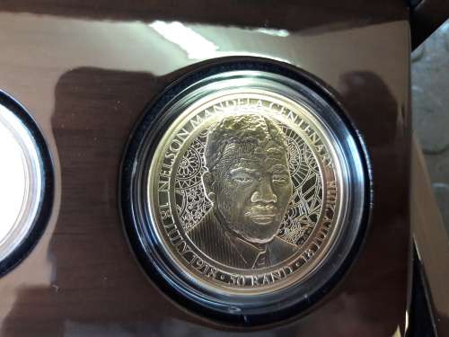***RARE***Nelson Mandela Centenary SET 1918 -2018 as issued by SA Mint. No reserve auction.
