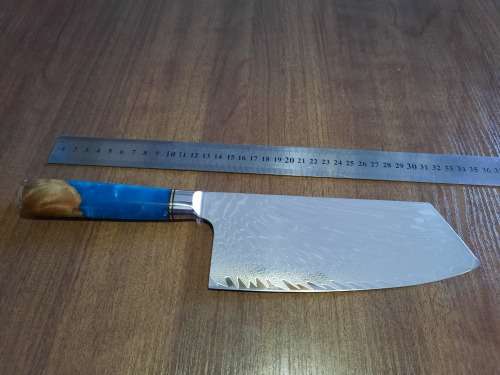 Damascus VG-10 Stainless CLEAVER, RAZOR Sharp, New Stock, High Quality, High Carbon SS LAST ONE AVAi