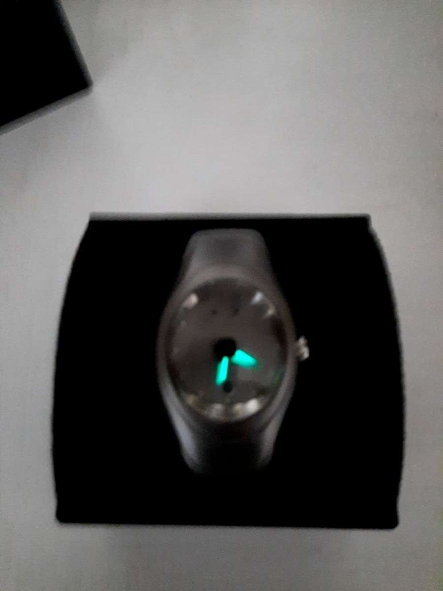 Unisex Titanium Oakley "TimeBomb" Watch, Inertial Generator World Movement. X-Metal Titanium