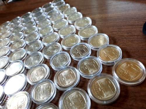 Mandela Presidential Inauguration R5 coins 1994, UNC in capsules, BID PER COIN !! 43 Available