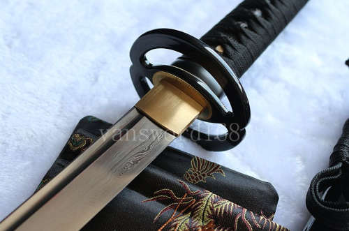Damascus Folded Steel handmade Japanese Samurai Katana.