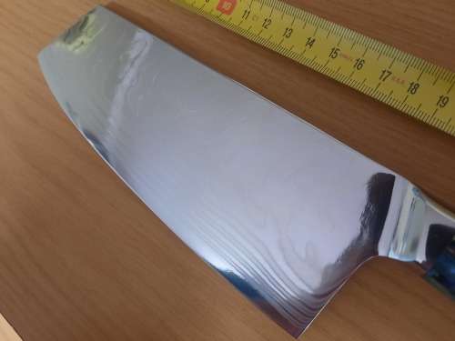 Damascus VG-10 Stainless Steel Japanese CLEAVER, Abalone & Epoxy Resin handle, Price is per cleaver!