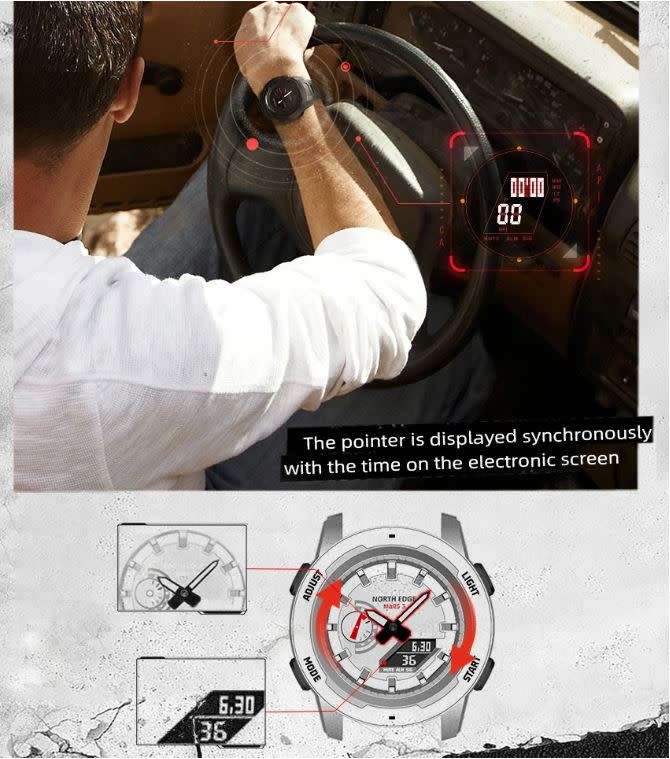 North Edge Mars 3 Carbon Fiber Watch, 8 available, BRAND NEW, PRICE IS PER Watch.