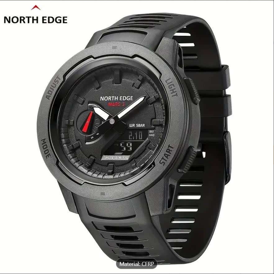North Edge Mars 3 Carbon Fiber Watch, 8 available, BRAND NEW, PRICE IS PER Watch.