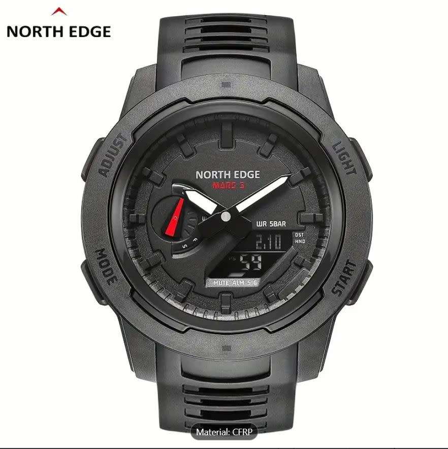 North Edge Mars 3 Carbon Fiber Watch, 8 available, BRAND NEW, PRICE IS PER Watch.
