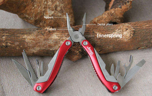 Jeep Stainless Steel Multi tool Pliers Folding Knife Fishing knife Screwdriver**HIGH QUALITY**BLACK
