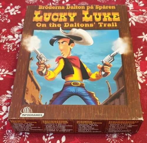 Big box PC game: Lucky Luke - On the Dalton`s Trail