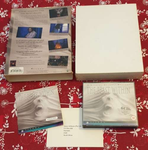 Big box PC game: The Beast Within - A Gabriel Knight Mystery