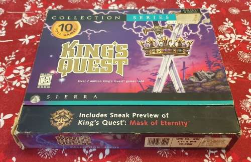 Big box PC game: King`s Quest Collection