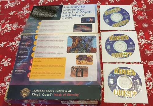 Big box PC game: King`s Quest Collection