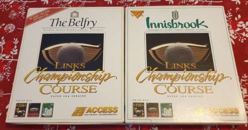 Big box PC game: Links Championship Course - The Belfry & Innisbrook