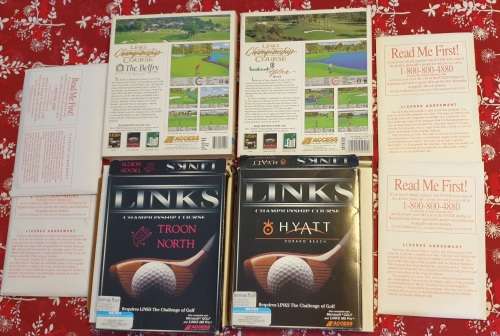 Big box PC game: Links Championship Course - The Belfry & Innisbrook