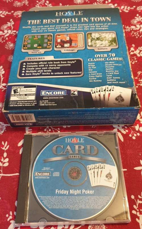 Big box PC game: Hoyle Card Games