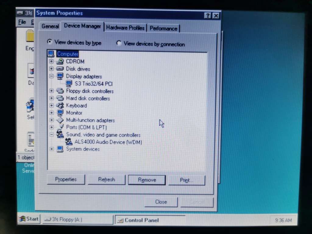 Pentium 120 full tower PC