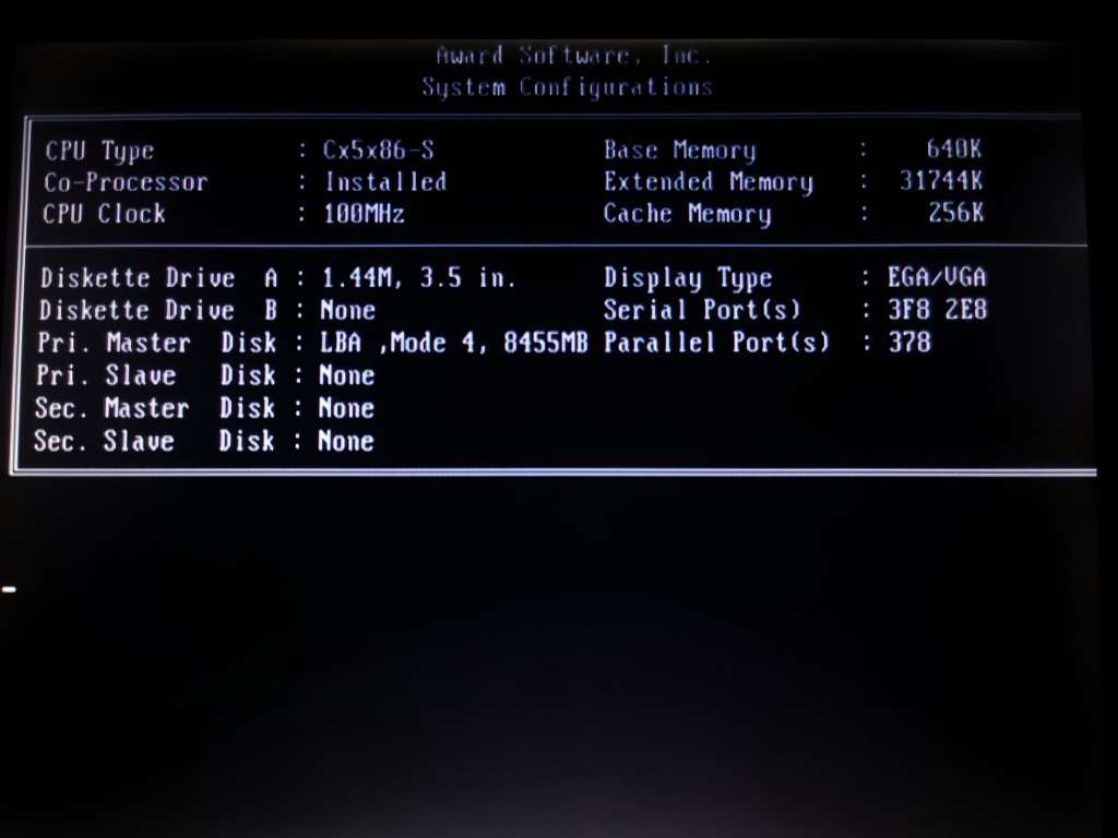 Vision2000 486 DX4-100 PC