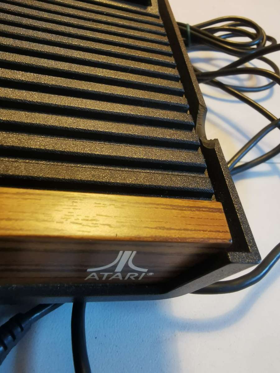 Atari 2600 with TV set