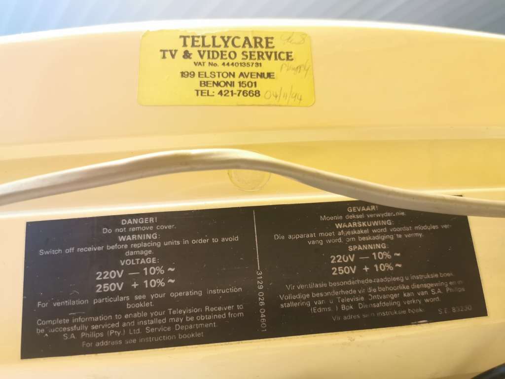 Atari 2600 with TV set