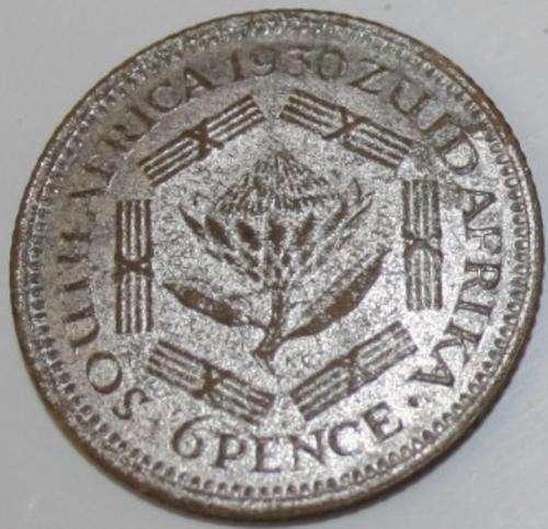 FIBRE MONEY - 1930 6d