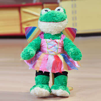 Froggles the Frog for Teddy Bear Clinic