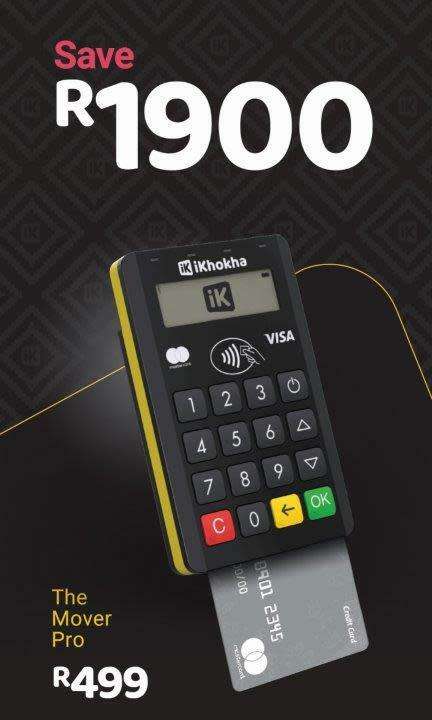 Ikhoka Mover Pro Card Payment Machine For Small Businesses