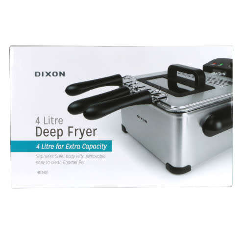 Dixon 4L Stainless-steel Deep Fryer