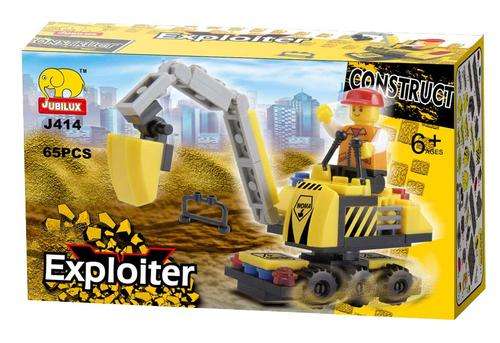68PCS 100% Lego Compatible Excavator