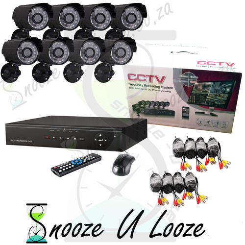 Complete 8 Channel H.264 (3G + Network) Security Surveillance System