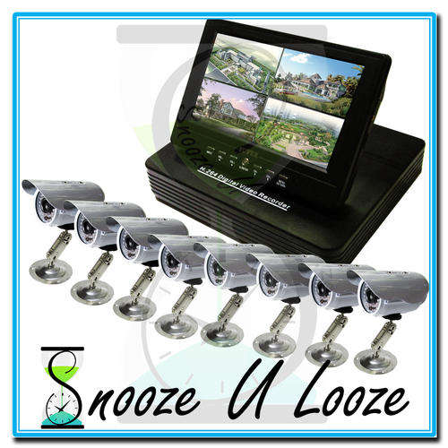 600TV lines 8 Channel HDMI CCTV  Kit with 7" Screen  (Internet/Cellphone viewing) *6 Month Warranty*