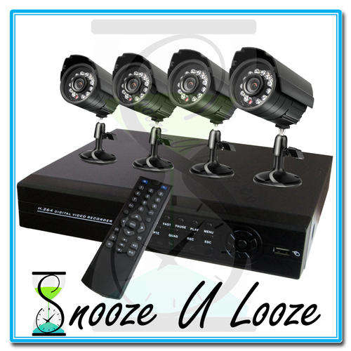 600TV lines 4 Channel CCTV  Kit with HDMI   **6 Month Warranty**