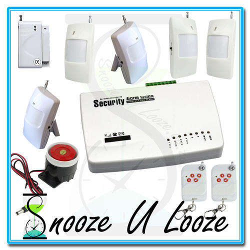 GSM Wireless security system with 6 Sensors    **6 Month Warranty**