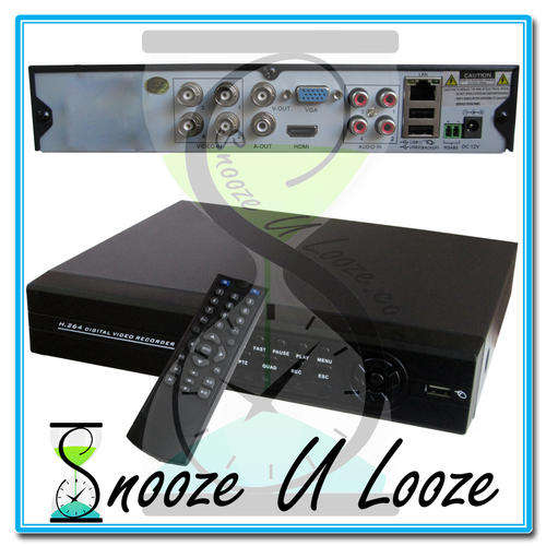 4 Ch HDMI CCTV DVR (Cellphone, Internet viewing, Email alert, Motion Detection) *6 Month Warranty*