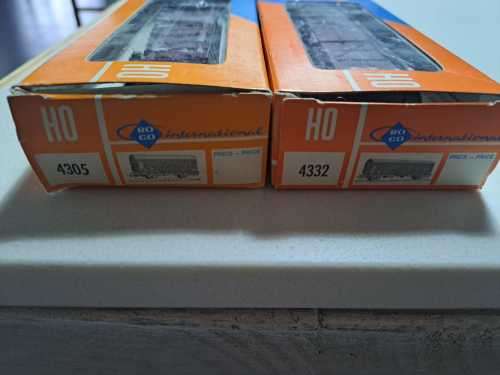 HO roco goods wagons