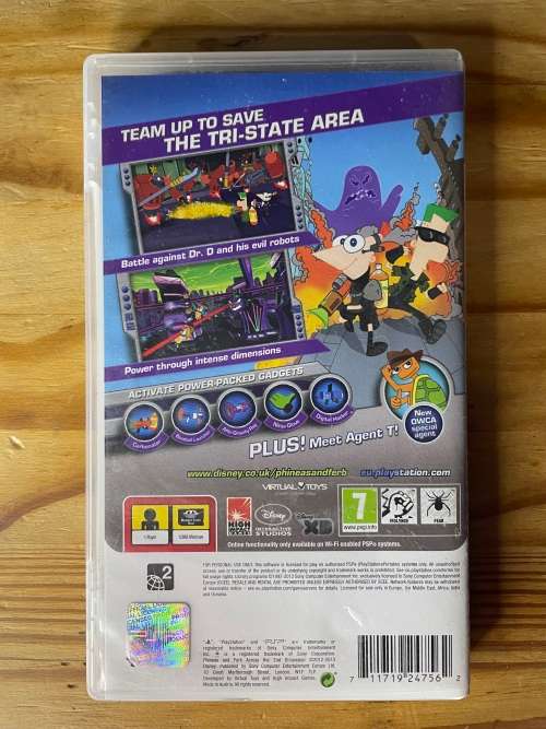 Phineas and Ferb: Across the 2nd Dimension(PSP)