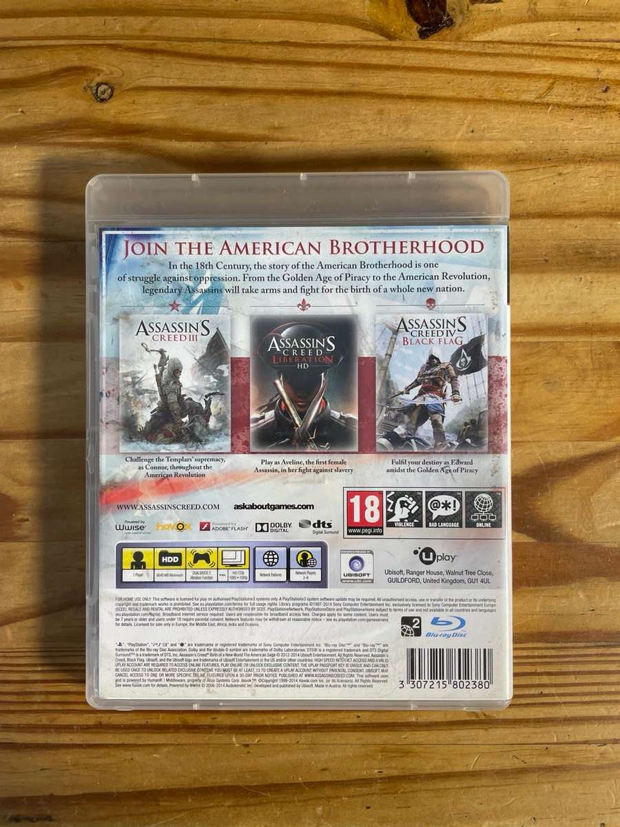 Assassin`s Creed: The Americas Collection(PS3)