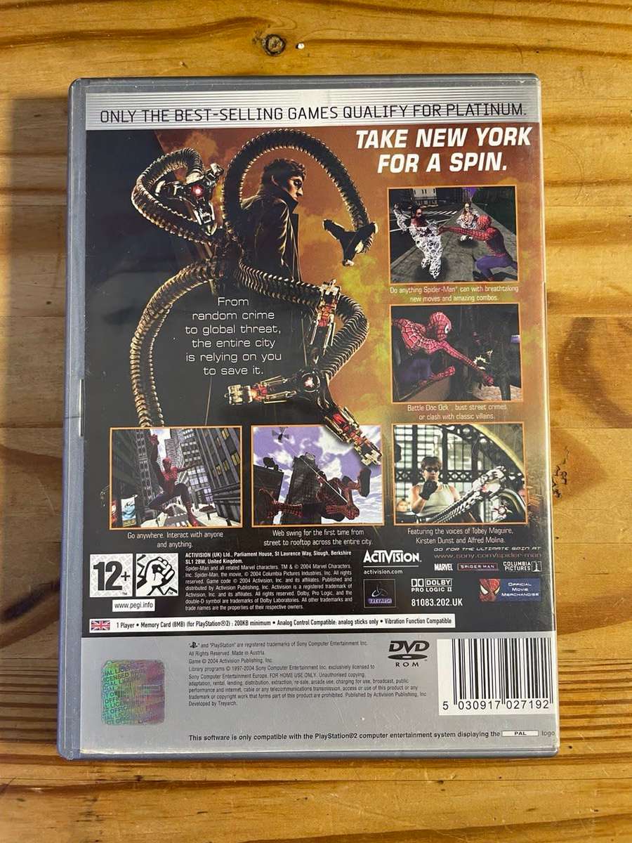Spider-Man 2 (2004)(PS2)