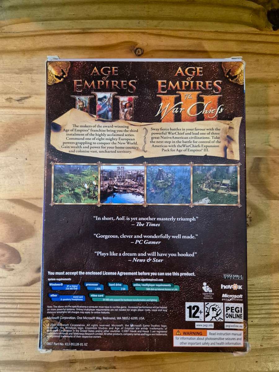 Age of Empires III (Gold Edition)(PC)