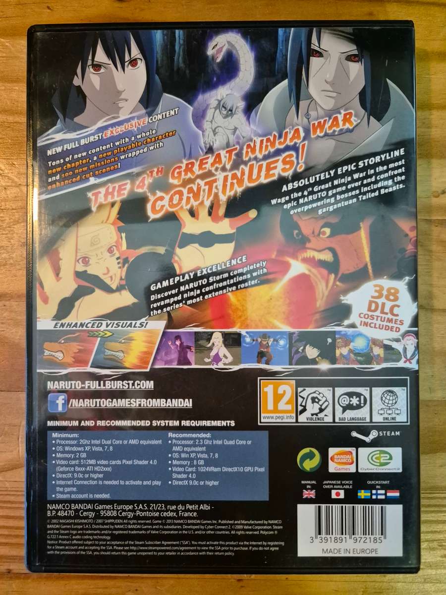 Naruto Shippuden: Ultimate Ninja Storm 3(PC)