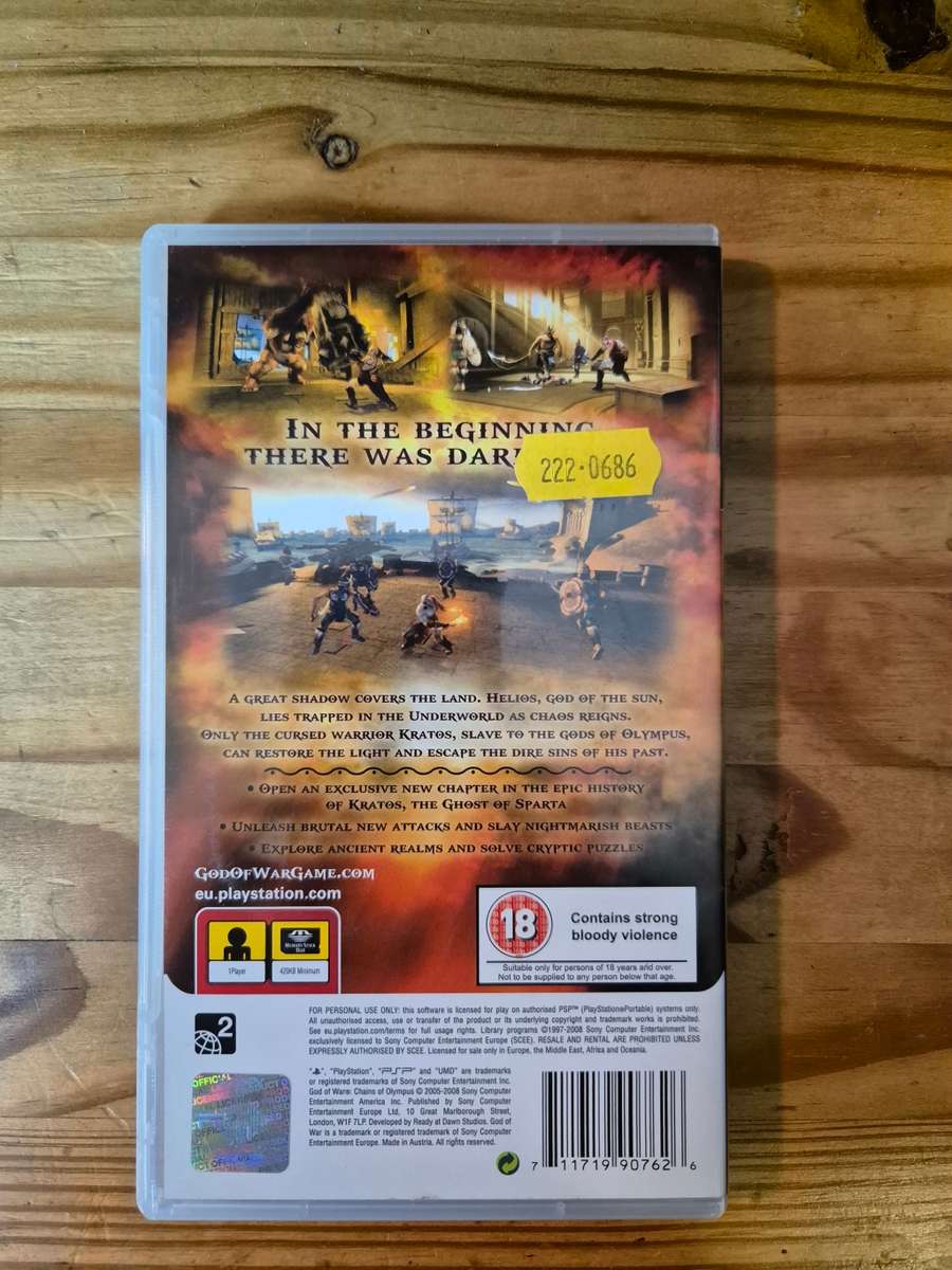 God Of War: Chains Of Olympus(PSP)