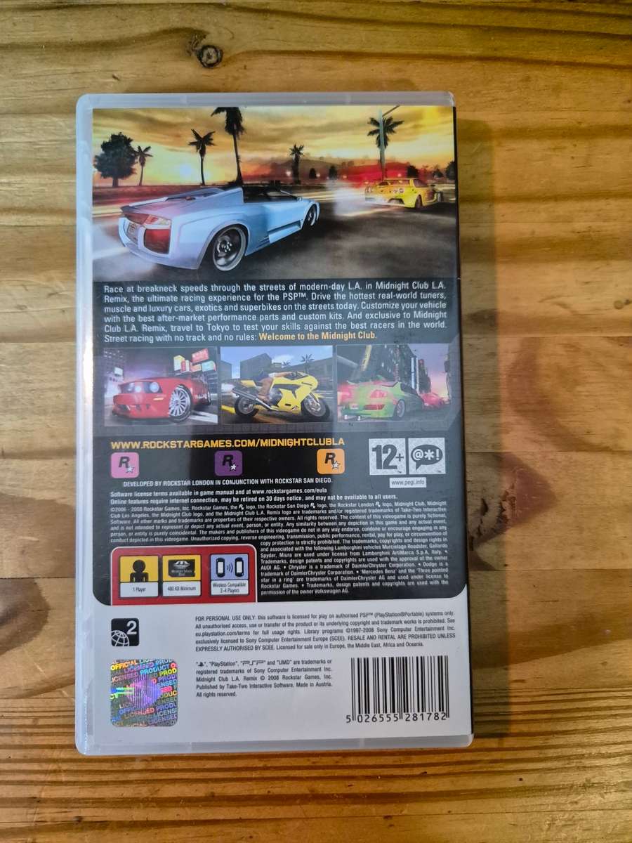 Midnight Club LA Remix(PSP)