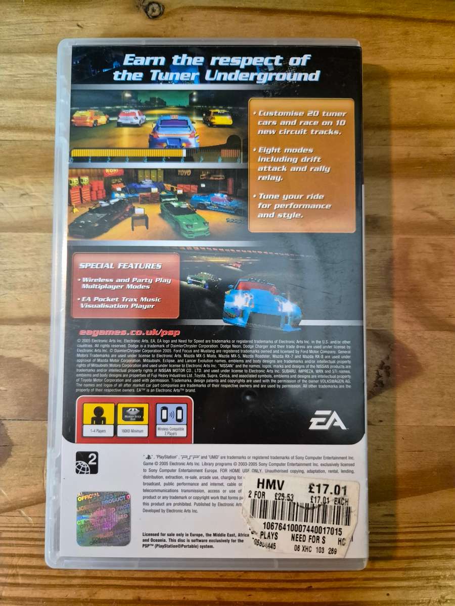 Need for Speed Underground: Rivals(PSP)