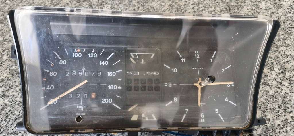 Vw mk1 old spec cluster