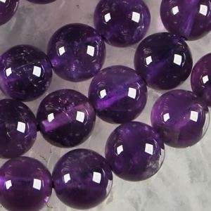 AMETHYST RUSSICAN ROUNDS 10MM   15INCH  38 PIECES