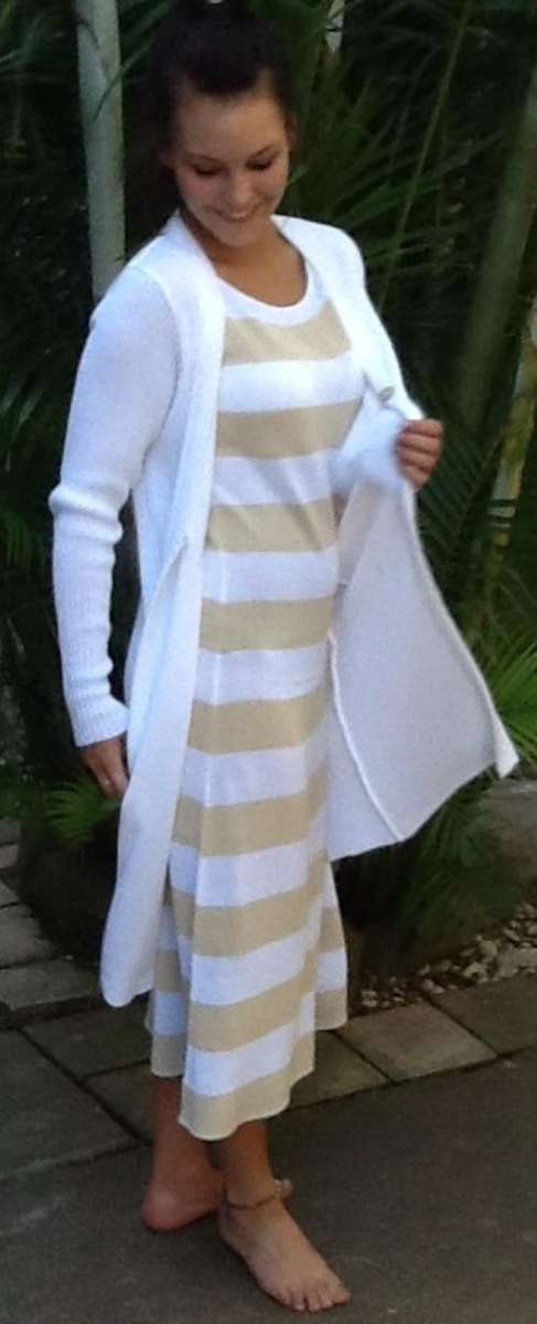 KNITTED LONG RIBBED COATS RANGE   YOU CHOOSE COLOUR AND SIZE - MADE TO ORDER