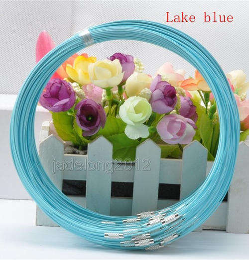 STAINLESS STEEL CHOCKERS  18INCH  +++A NEW REFRESHING WAY OF WEARING PENDANTS -++++++