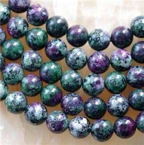 GREEN RUBY ZOISITE GEMSTONES    NATURAL  6MM      64STONES