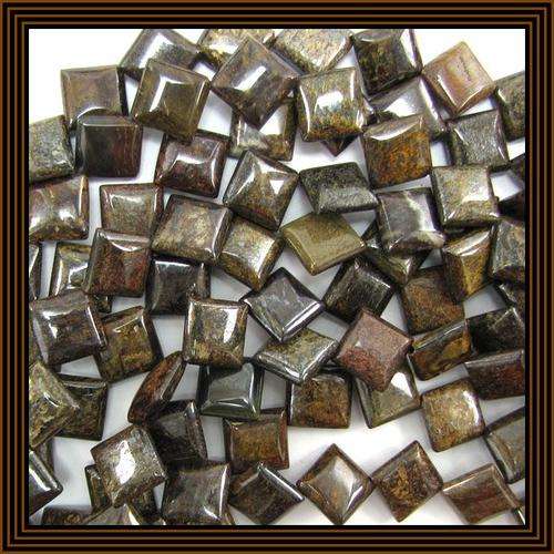BRONZITE 16 MM DAIMOND LOOSE GEMS 25 PIECES