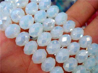 SRI LANKA MOONSTONE ABACUS FACETED   4MM X 6MM   15INCH  62 PIECES